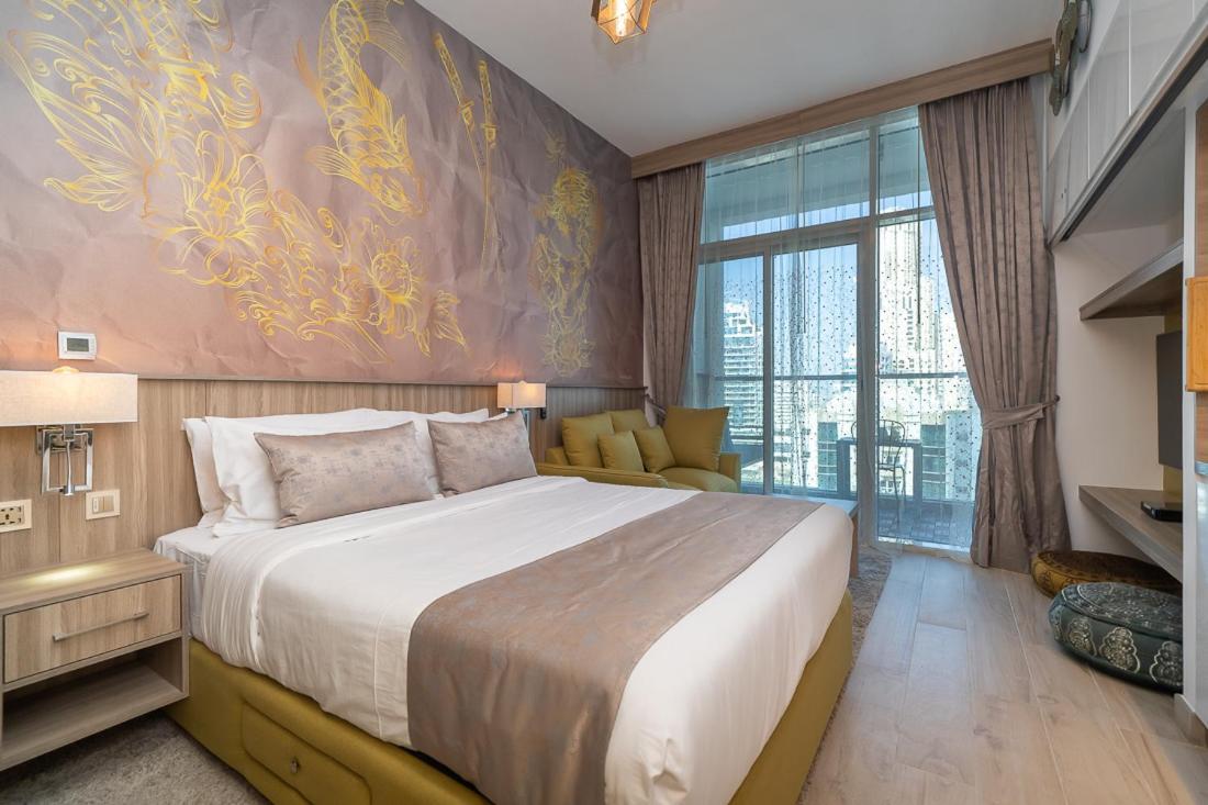 Apartamento Higuests - Designer Studio In Dubai Marina With Amazing Views Exterior foto